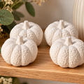 Pumpkin Aroma Stones Set of 4, Handmade Autumn Home Fragrance, Scented Pumpkin Décor,