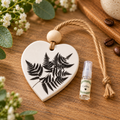 Handmade Botanical Aroma Stone with Fragrance Spray – Hanging Wardrobe Freshener – Sandalwood, Cherry, Lavender & More – 2.3 x 2 Inches (Copy) (Copy)
