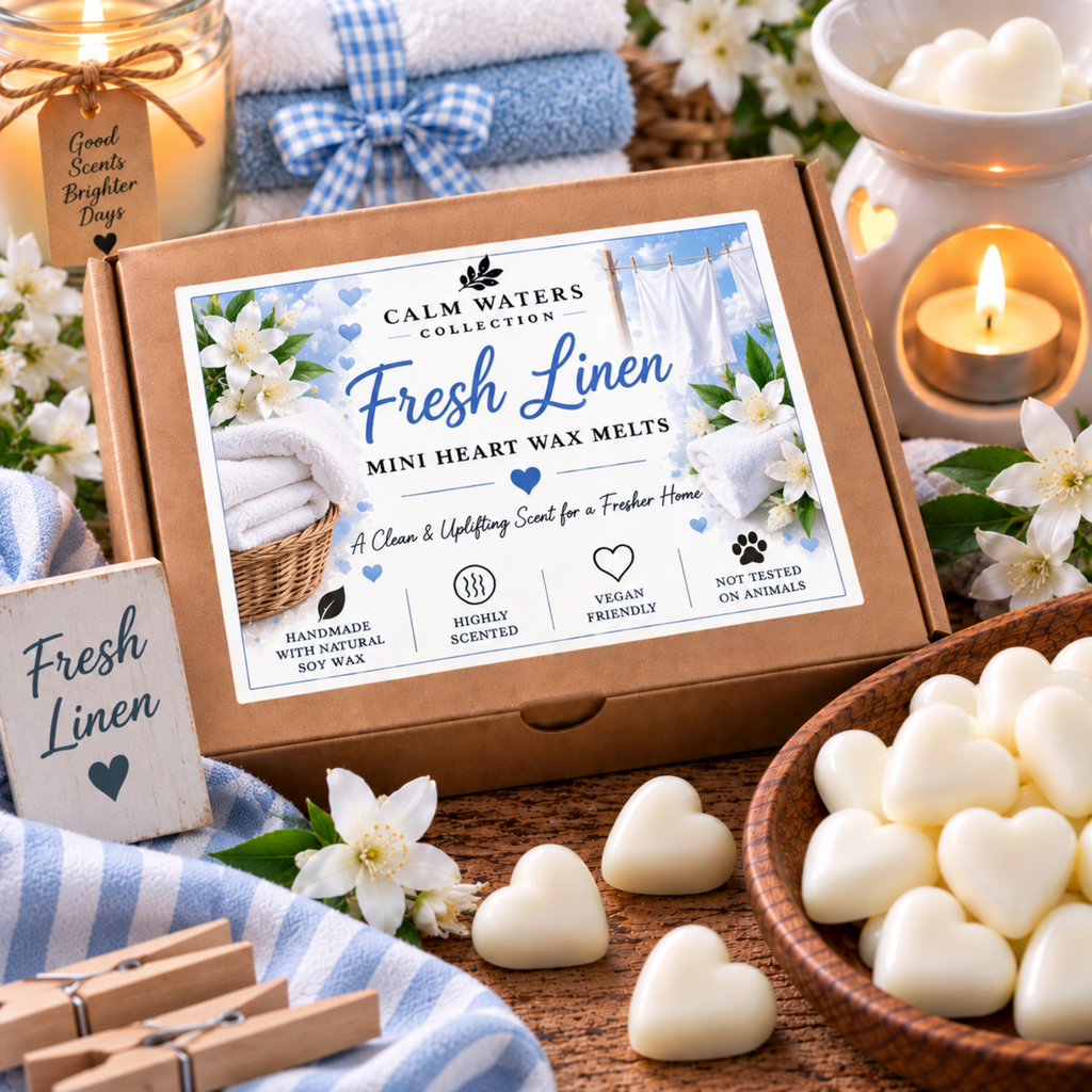 100g Soy Wax Melts Gift Box – Handmade Scented Mini Wax Melts – Vegan Home Fragrance Gift
