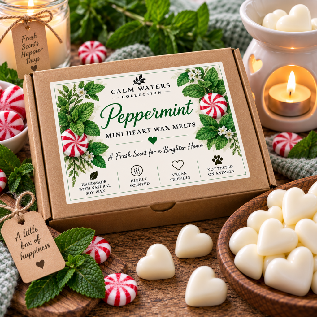 100g Soy Wax Melts Gift Box – Handmade Scented Mini Wax Melts – Vegan Home Fragrance Gift