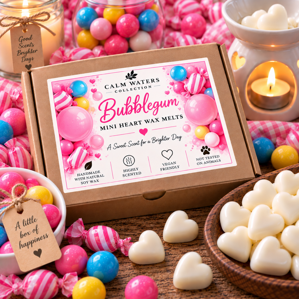 100g Soy Wax Melts Gift Box – Handmade Scented Mini Wax Melts – Vegan Home Fragrance Gift