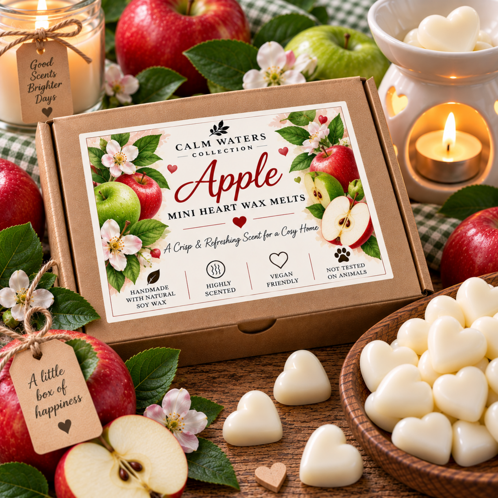 100g Soy Wax Melts Gift Box – Handmade Scented Mini Wax Melts – Vegan Home Fragrance Gift