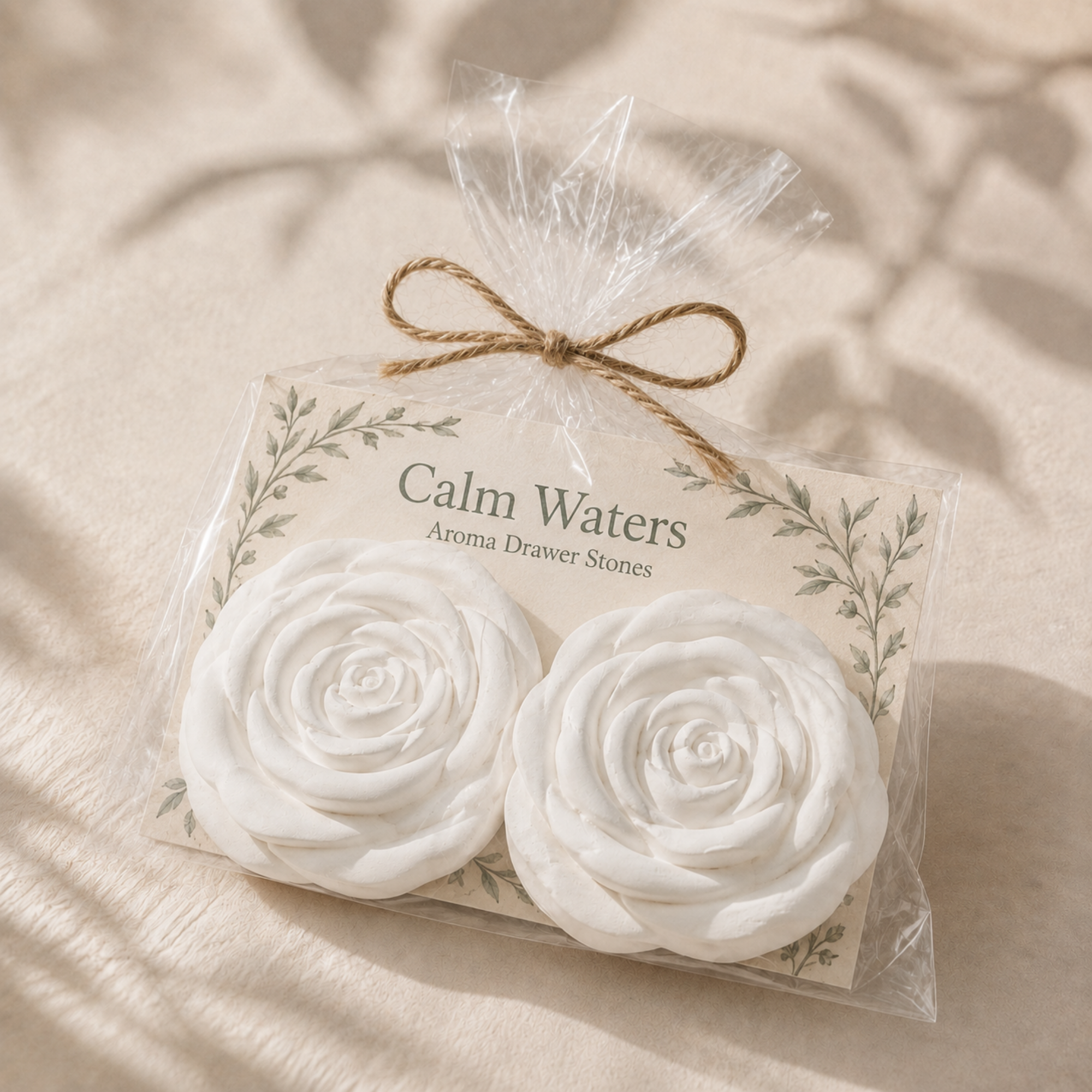 Aroma Drawer Stones Set of 2 – Scented Rose Wardrobe Fresheners – Choose Your Fragrance – Handmade Home Fragrance Gift
