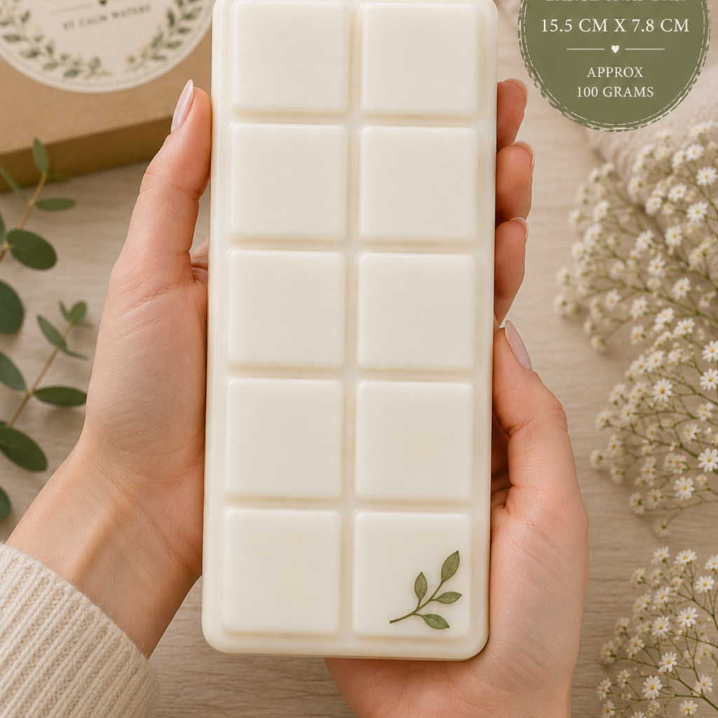 Large Soy Wax Melt Snap Bar – 100g Highly Scented Wax Melts – Choose Your Fragrance – Handmade Home Fragrance