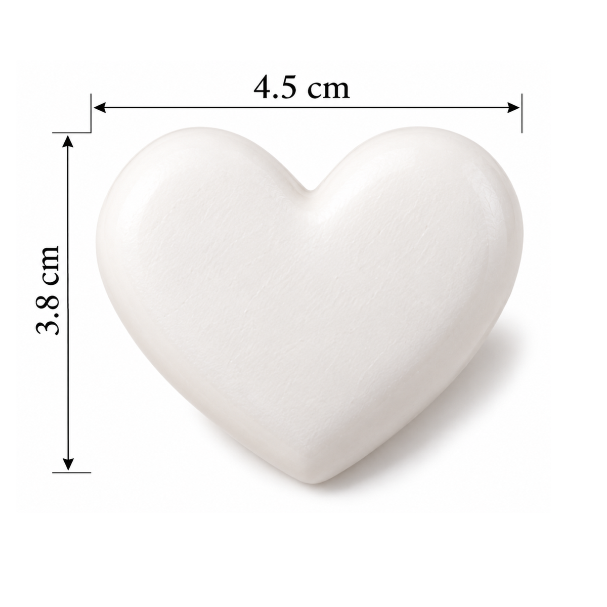 Aroma Stone Fridge Magnets Set of 2, Heart Scented Magnets, Reusable Home Fragrance, Fragrance Spray Included, Handmade Gift