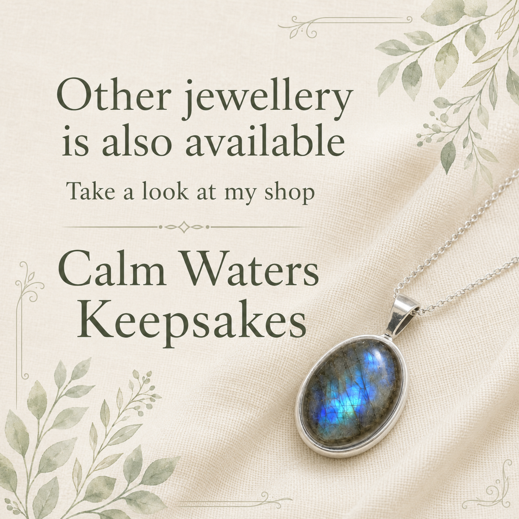 Natural Gemstone Necklace for Women, Sterling Silver Oval Stone Pendant, Choice of Gemstone, Optional Chain, Gift for Her