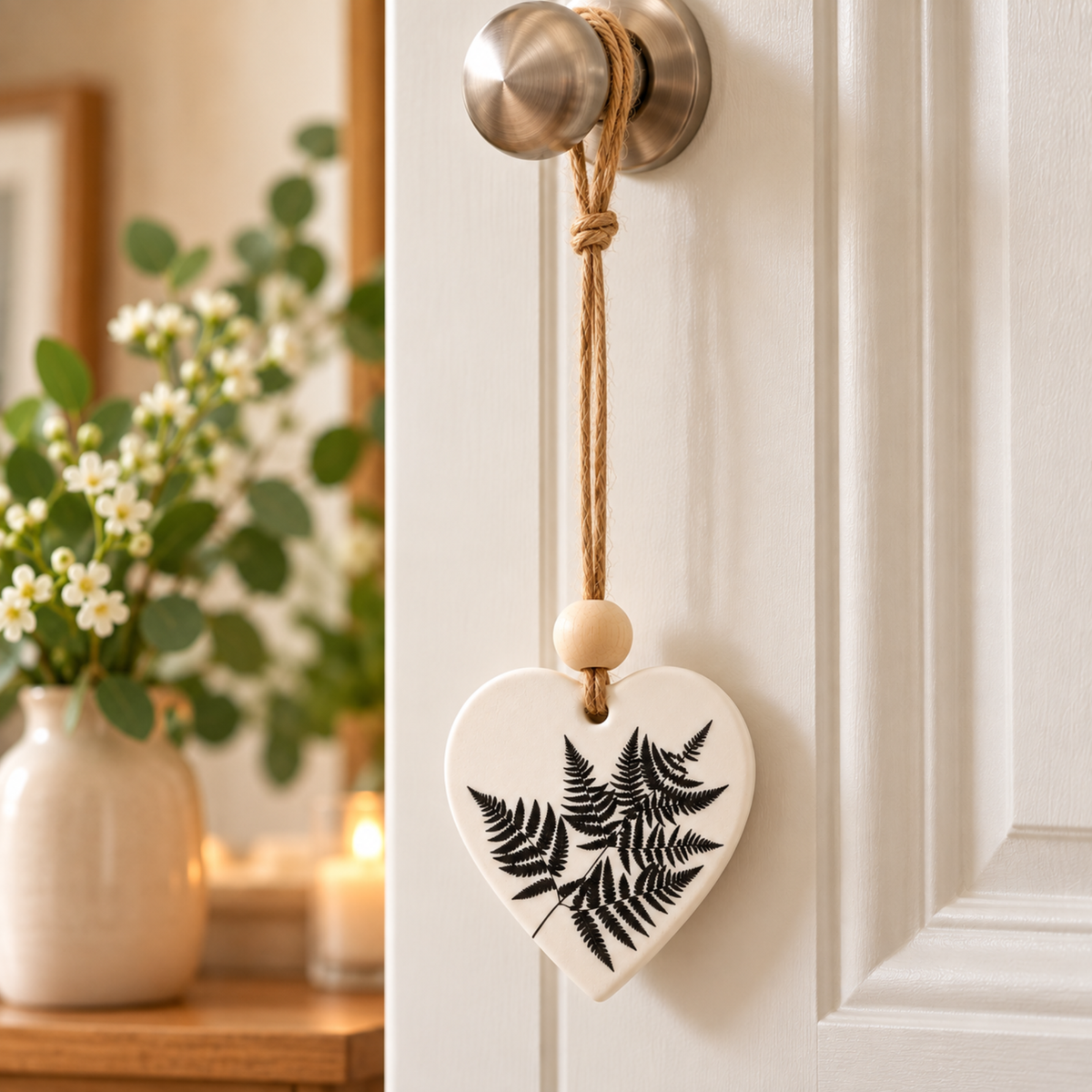 Handmade Botanical Aroma Stone with Fragrance Spray – Hanging Wardrobe Freshener – Sandalwood, Cherry, Lavender & More – 2.3 x 2 Inches (Copy) (Copy)