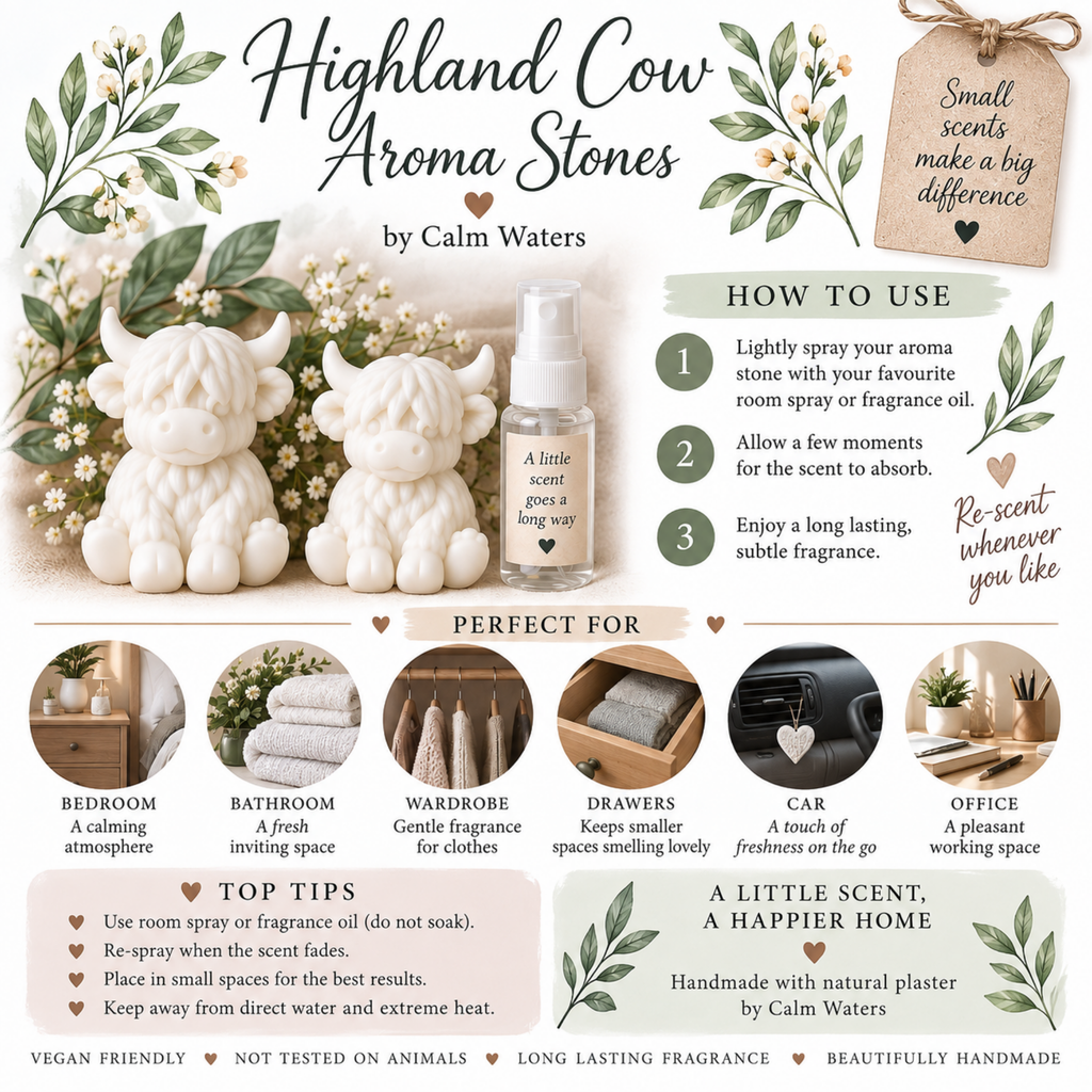 Highland Cow Aroma Stones