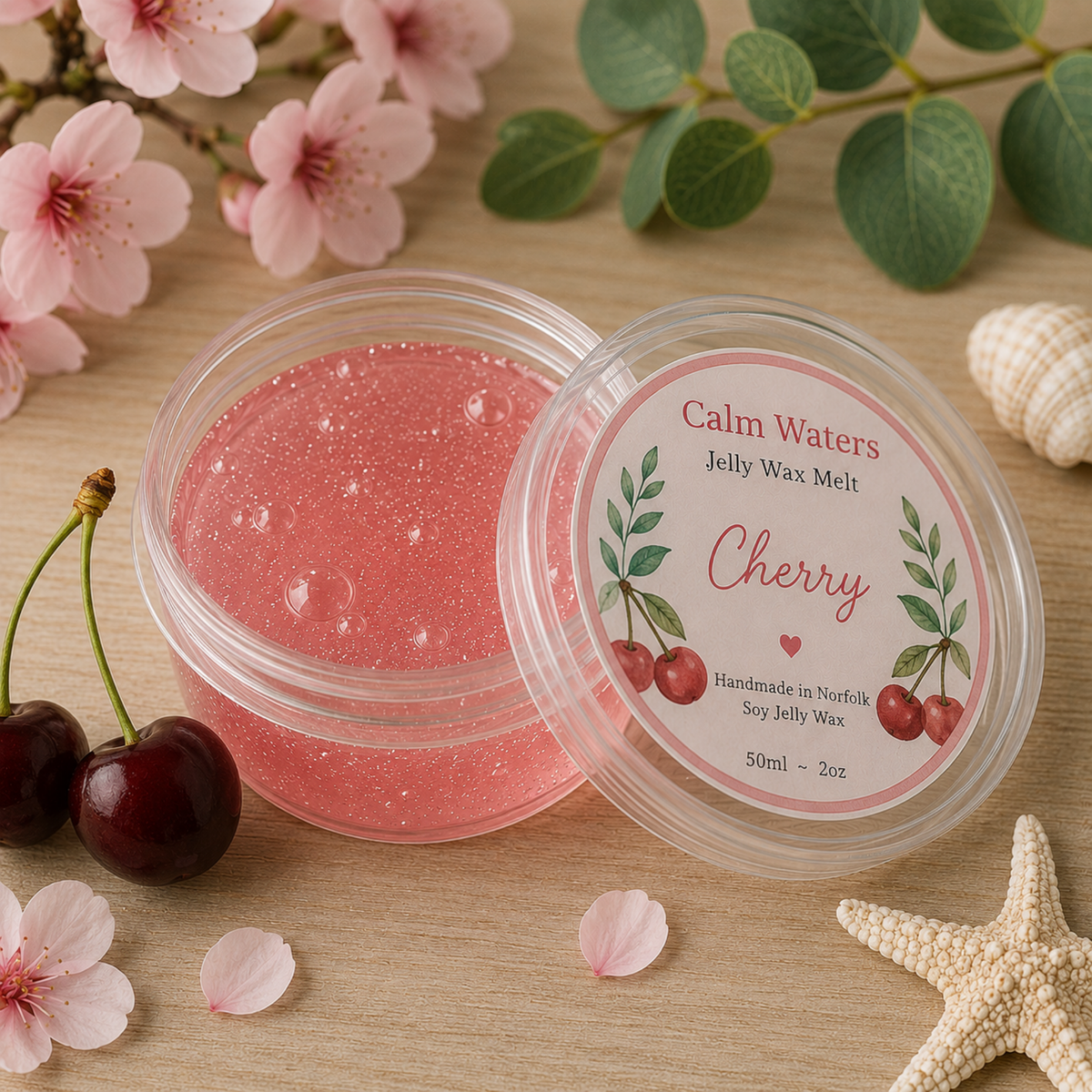 Highly Scented Jelly Wax Melt Pot – Reusable Gel Wax Melt – Choice of Fragrance – Handmade Home Fragrance