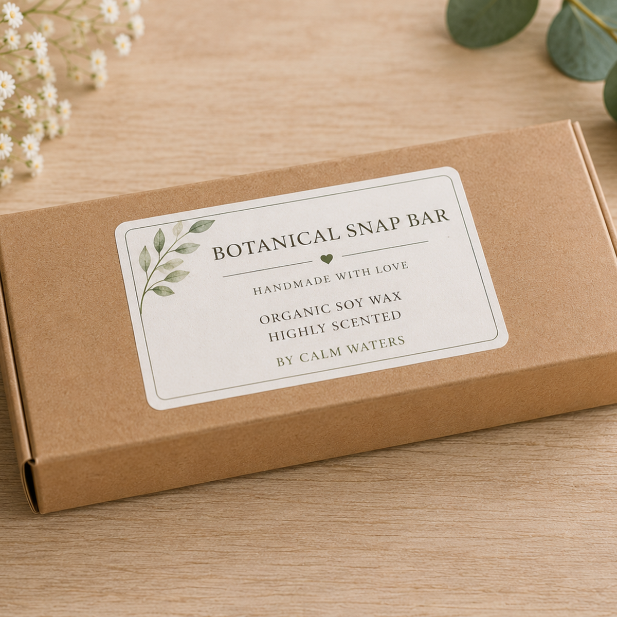 Large Soy Wax Melt Snap Bar – 100g Highly Scented Wax Melts – Choose Your Fragrance – Handmade Home Fragrance