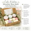 Calm Waters Monthly Wax Melt Subscription Box