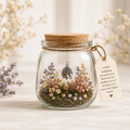 Little Hedgehog Keepsake Charm Jar | Handmade Gift | Little World Collection | Friendship Gift | Shelf Decoration