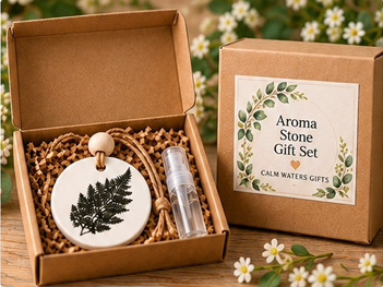 Calm Waters Aroma Stone Gift Set – Wholesale
