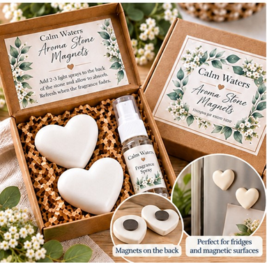 Fridge Magnet Aroma Hearts